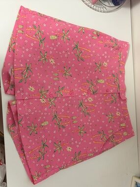 Allyson Whitmore Pink Floral Golf Skort